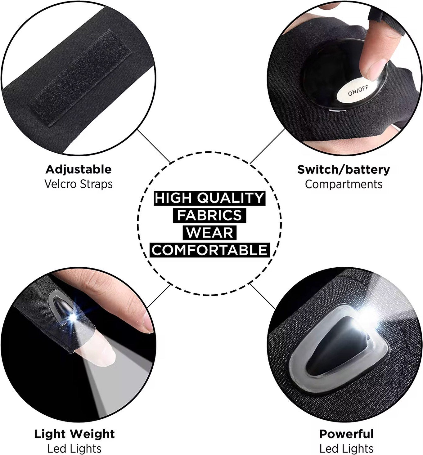 Hands-Free™ LED Glove