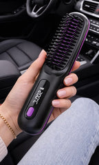 LissBrush Pro™ – Cordless Heated Straightening Brush