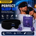 Perfect Night Kit — Sleep Mask + Noise-Canceling Earplugs